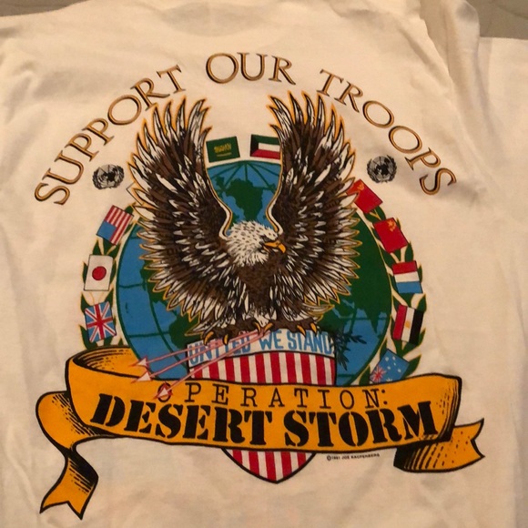NWOT Desert Shield / Desert Storm t shirt - Picture 4 of 4